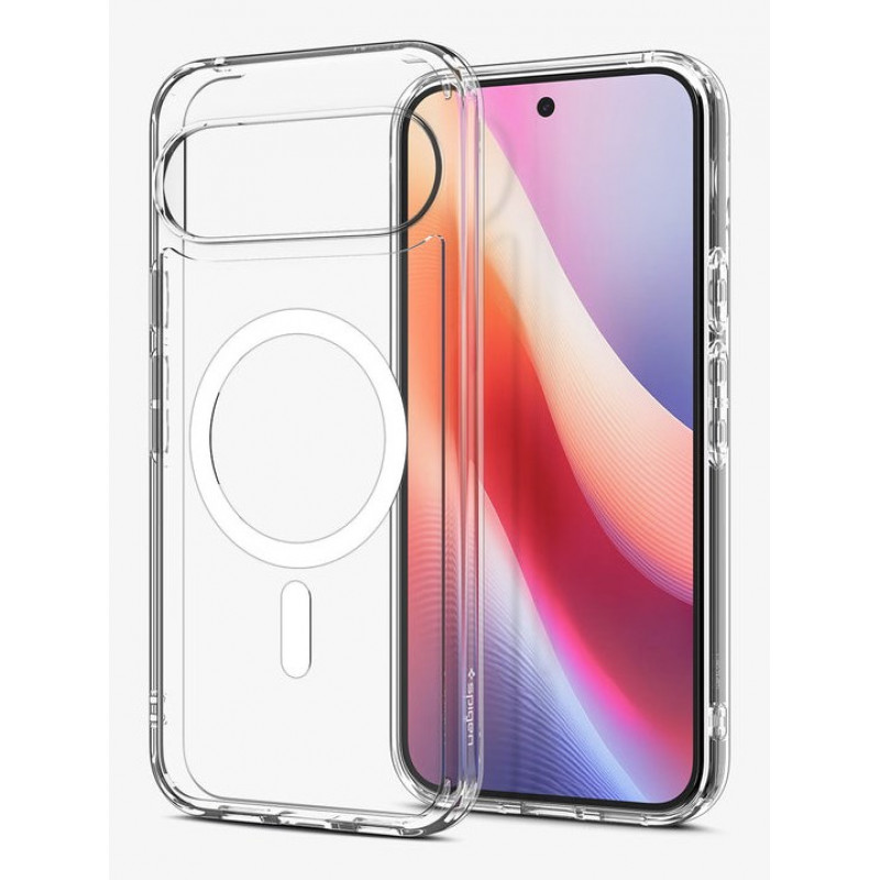 Etui Spigen Ultra Hybrid MagSafe do Google Pixel 10 Pro / Pixel 10, przezroczyste białe