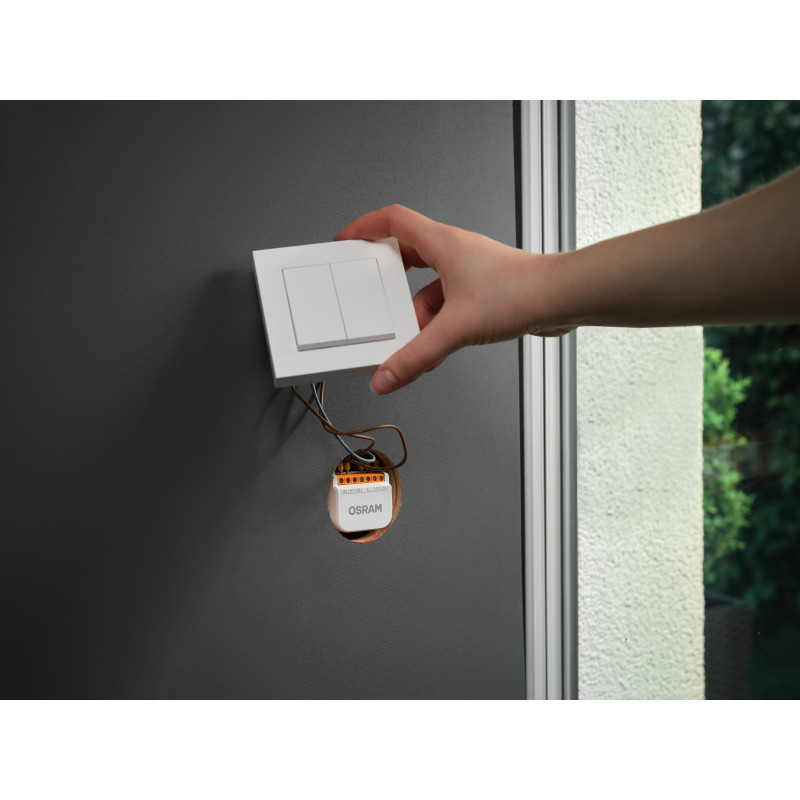 Osram SMART+ WiFi moduł przełącznika, 2 kanały, biały