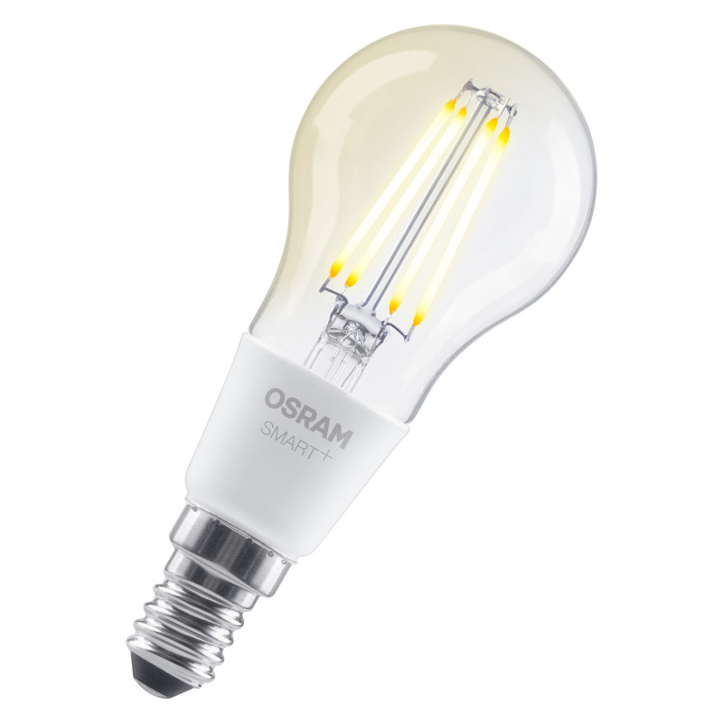 Osram SMART+ Matter Filament Classic P40 827 inteligentna żarówka, ściemnialna, E14, 4 W, ciepła biel, Wi-Fi