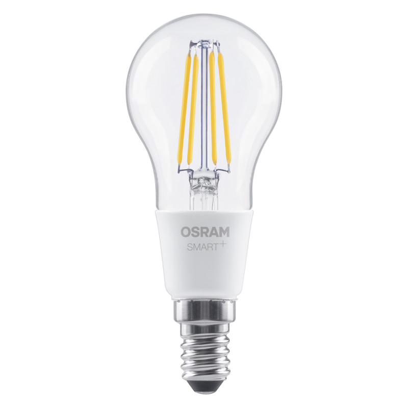 Osram SMART+ Matter Filament Classic P40 827 inteligentna żarówka, ściemnialna, E14, 4 W, ciepła biel, Wi-Fi