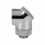 Thermaltake Pacific G1/4 adapter 90 stopni, chrom