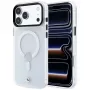 BMW etui Sign Frosted IML & Metal Logo MagSafe do iPhone 18 Pro Max / 17 Pro Max, przezroczyste