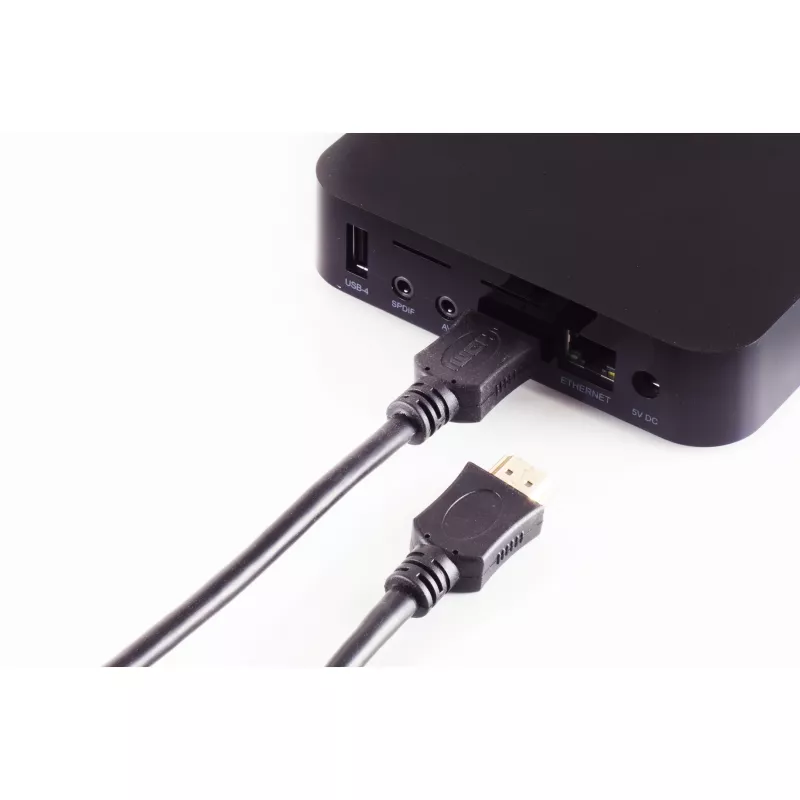 Wentronic 77473-E kabel HDMI, 3 m, 3D, Ethernet, 4K 60 Hz, pozłacany