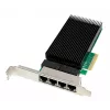 ALLNET ALL0145-4-2.5G-TX PCIe x4 czteroportowy serwerowy adapter sieciowy 2,5 Gigabit, miedziany RJ45
