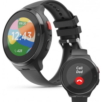 Hama 00178668 smartwatch dla dzieci z GPS, przyciskiem SOS i funkcją połączeń