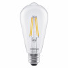 Osram SMART+ MATTER Dimmable Classic Edison 60 827 E27 inteligentna żarówka, 6 W, ciepła biel, Wi-Fi