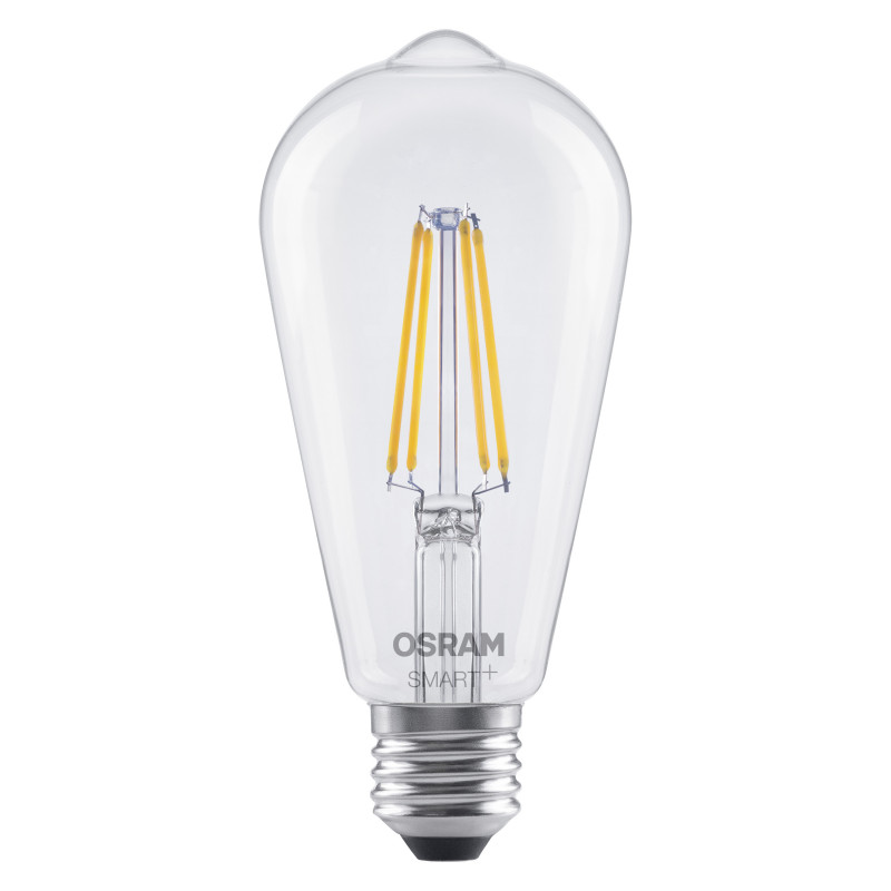Osram SMART+ MATTER Dimmable Classic Edison 60 827 E27 inteligentna żarówka, 6 W, ciepła biel, Wi-Fi