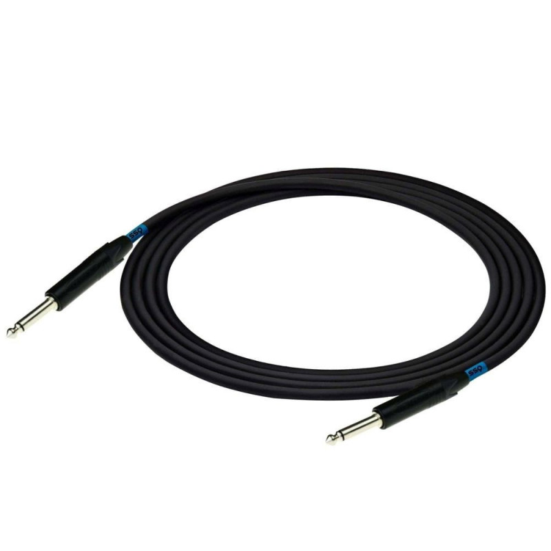 SSQ JMPJMP2 Pro kabel audio, mono jack 6,3 mm – mono jack 6,3 mm z wtykami Neutrik, 2 m