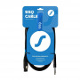 SSQ XLRJS5 kabel audio, XLR żeński – jack stereo 6,3 mm, 5 m