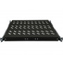Alantec SA-PW-19-1U-370-4-C półka wysuwana 19″ 1U do szaf serwerowych, głębokość 370 mm, 4 punkty mocowania, czarna