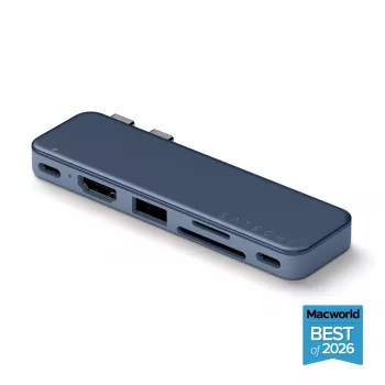 Satechi USB-C Snap Hub ST-HUSNB, indygo