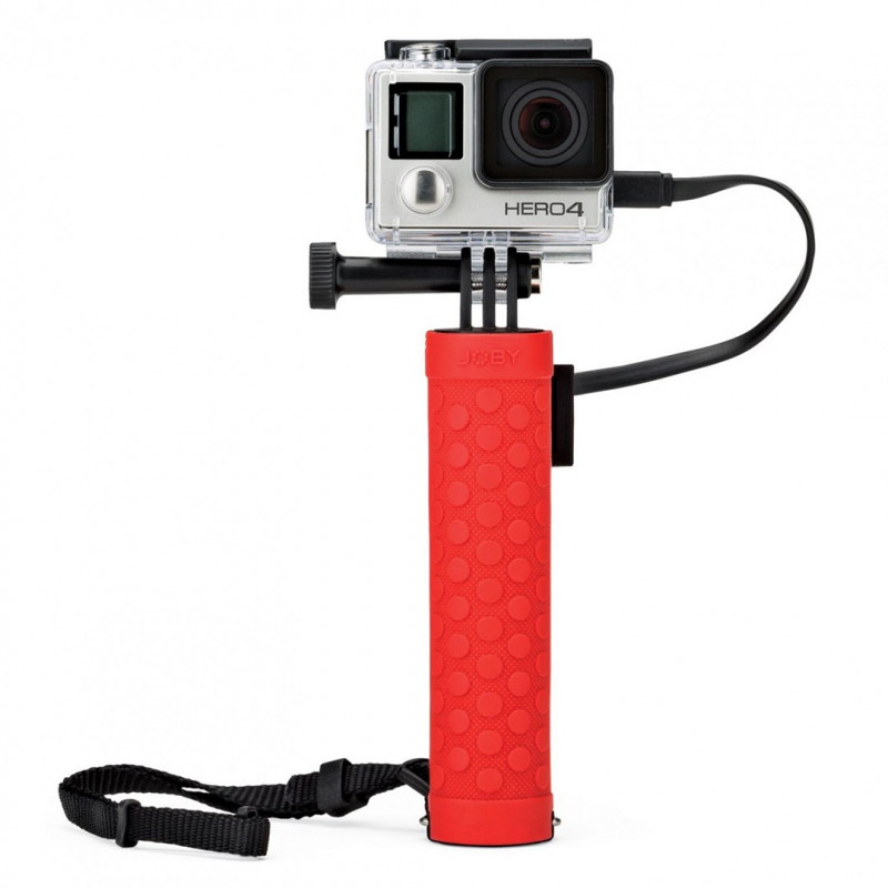 Joby JB01386 grip bateryjny do aparatu cyfrowego, czerwony