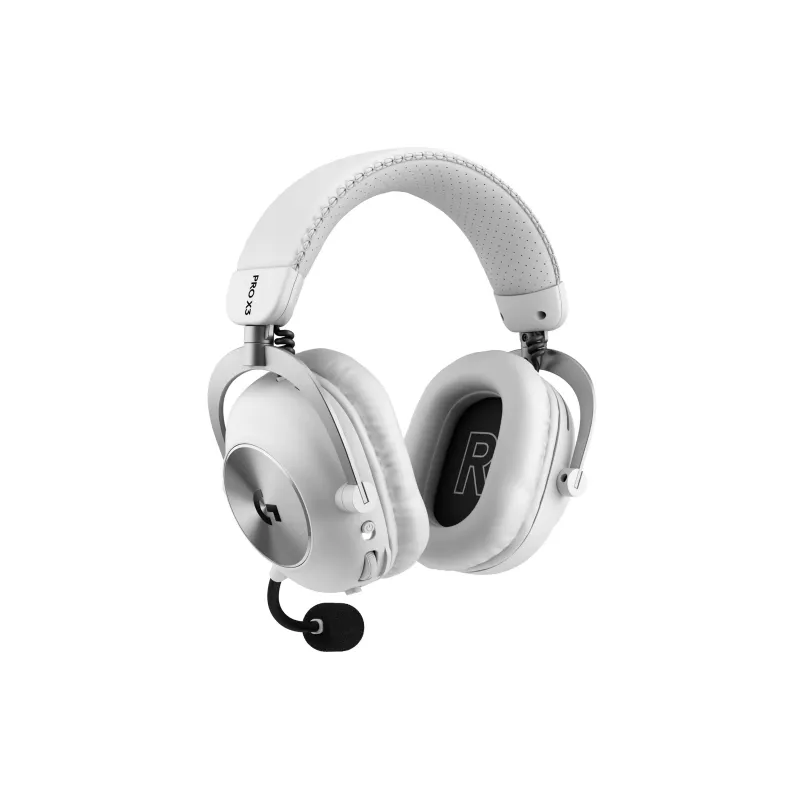 Logitech G Pro X3 Lightspeed słuchawki, białe (981-001748)