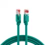 EFB Elektronik K8053.40 Cat.6A S/FTP LSZH kabel krosowy RJ45, 40 m, zielony