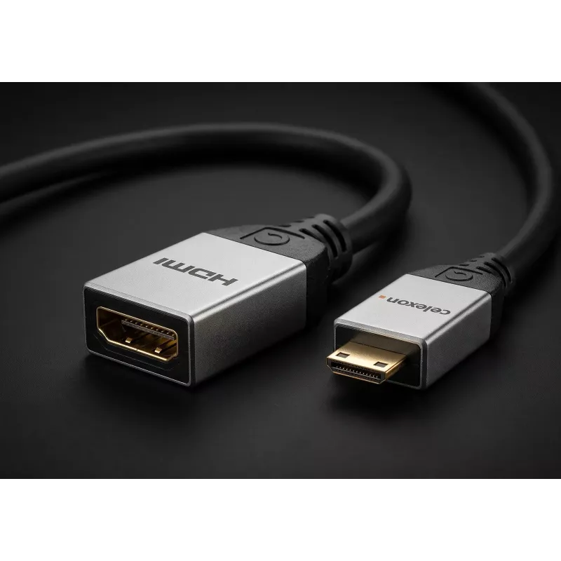 celexon adapter Mini HDMI M/F z Ethernet, 2.0a/b, 4K, Professional