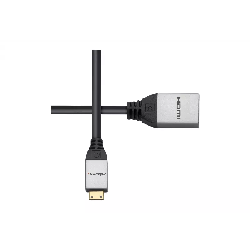 celexon adapter Mini HDMI M/F z Ethernet, 2.0a/b, 4K, Professional