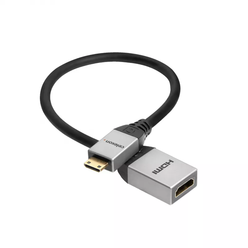 celexon adapter Mini HDMI M/F z Ethernet, 2.0a/b, 4K, Professional