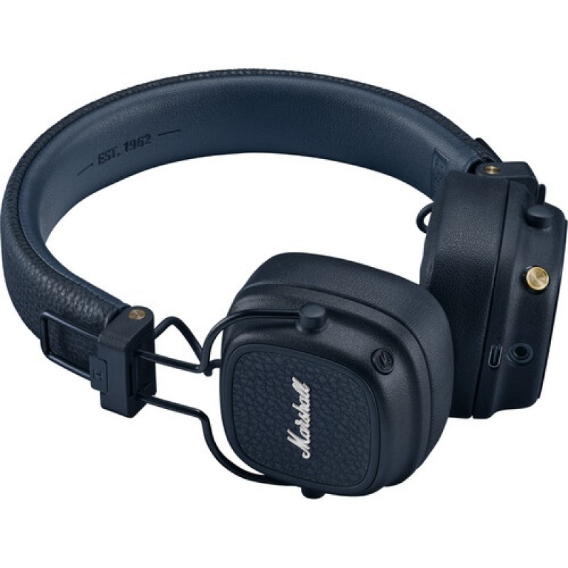 Marshall Major V bezprzewodowe słuchawki, Bluetooth 5.3, Midnight Blue