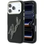 Etui Karl Lagerfeld KF003311 Smooth Big Resin Signature Logo do iPhone 18 Pro / 17 Pro, czarne