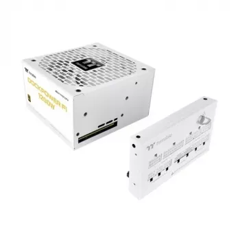 Thermaltake TT Dockpower FI 1200W Snow zasilacz, 1200 W, 80 PLUS Gold, modułowy, biały