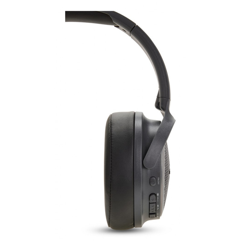 Aiwa HST-250BT szare słuchawki bezprzewodowe z mikrofonem, 3,5 mm, Bluetooth 5.0