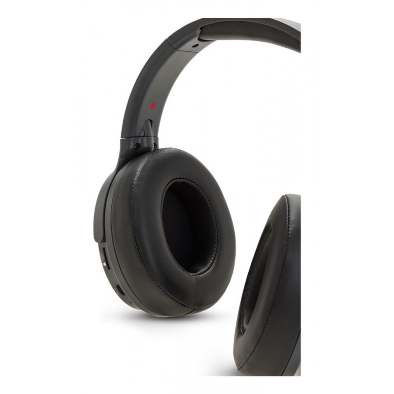 Aiwa HST-250BT szare słuchawki bezprzewodowe z mikrofonem, 3,5 mm, Bluetooth 5.0