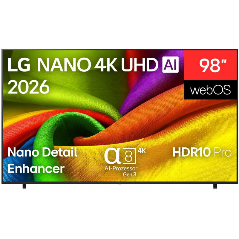 LG 98NU900B6LB telewizor 98 cali 4K Nano