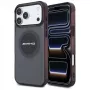 Etui Mercedes AMG00130 AMG IML Transparent Bicolor Block MagSafe do iPhone 18 Pro Max / 17 Pro Max, czarno-bordowe
