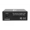 Tripp Lite N785-INT-SC-SM Gigabitowy konwerter mediów światłowód jednomodowy na Ethernet, 10/100/1000, SC, 1310 nm, 20 km