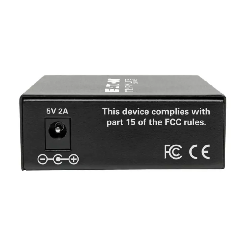 Tripp Lite N785-INT-SC-SM Gigabitowy konwerter mediów światłowód jednomodowy na Ethernet, 10/100/1000, SC, 1310 nm, 20 km