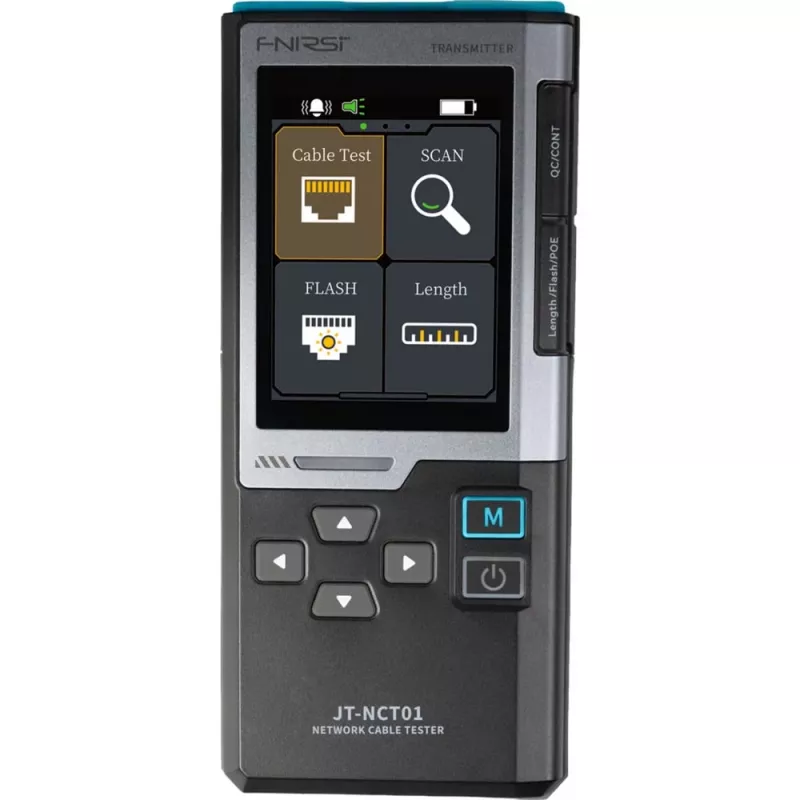 Joy-it NCT01 tester kabli sieciowych, 200+ m, wielofunkcyjny, NCV, lokalizacja, test PoE
