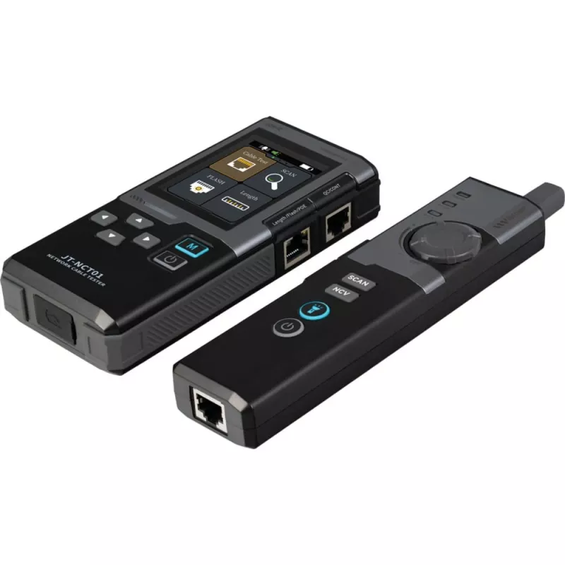 Joy-it NCT01 tester kabli sieciowych, 200+ m, wielofunkcyjny, NCV, lokalizacja, test PoE
