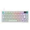 Logitech G316 X 75 mechaniczna klawiatura dla graczy, przełączniki taktylne, biała, US International