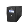Alantec AP-BK800-02 zasilacz awaryjny UPS 800VA/480W, Tower, LCD, 2× CEE 7/3, USB, VRLA 1×9Ah