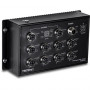 TRENDnet TI-XPG102 przełącznik przemysłowy, EN50155, M12, Gigabit PoE+, kolejowy, 10 portów