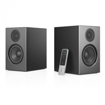 Audio Pro A28 Linkplay aktywny system głośników stereo z bass-reflexem, czarny
