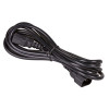 Akyga AK-PC-111A CCA przedłużacz zasilający, 3x0,5 mm², IEC C13 / IEC C14, 5 m, czarny