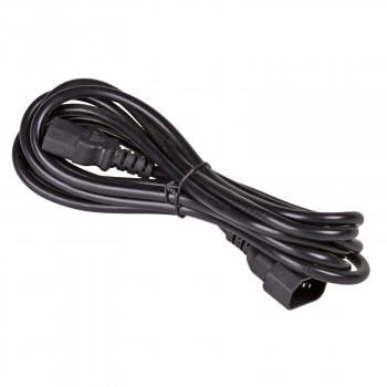 Akyga AK-PC-111A CCA przedłużacz zasilający, 3x0,5 mm², IEC C13 / IEC C14, 5 m, czarny