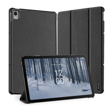 Dux Ducis Domo etui do Nokia T21 z podstawką, czarne