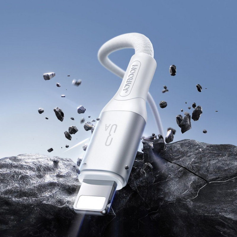 Joyroom S-A28 Flash Series kabel USB-A – Lightning, 2 m, 3 A, biały