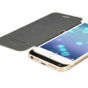 Hoco skórzane etui typu książka z powerbankiem 3000 mAh do Apple iPhone 6, złote