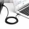 Ugreen US135 kabel USB 2.0 A-B do drukarki, pozłacany, 1 m, czarny