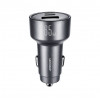 Joyroom JR-CCN19 ładowarka samochodowa, 65 W, 2x USB-C + USB-A, ciemnoszara