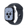 Apple Watch Series 12 GPS + Cellular 46 mm, koperta z ceramiki w kolorze nocnego błękitu, granatowy pasek sportowy, M/L