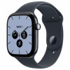 Apple Watch Series 12 GPS + Cellular 46 mm, koperta z ceramiki w kolorze nocnego błękitu, granatowy pasek sportowy, M/L