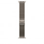 Apple MK0D4ZM/A bransoleta mediolańska z tytanu do Apple Watch, 49 mm, tytan naturalny, Medium