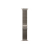 Apple MK0E4ZM/A bransoleta mediolańska z tytanu do Apple Watch, 49 mm, tytan naturalny, Large