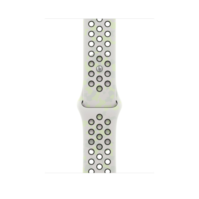 Apple Nike Sport Band pasek do Apple Watch 46 mm, Essential White, S/M, MKTQ4ZM/A