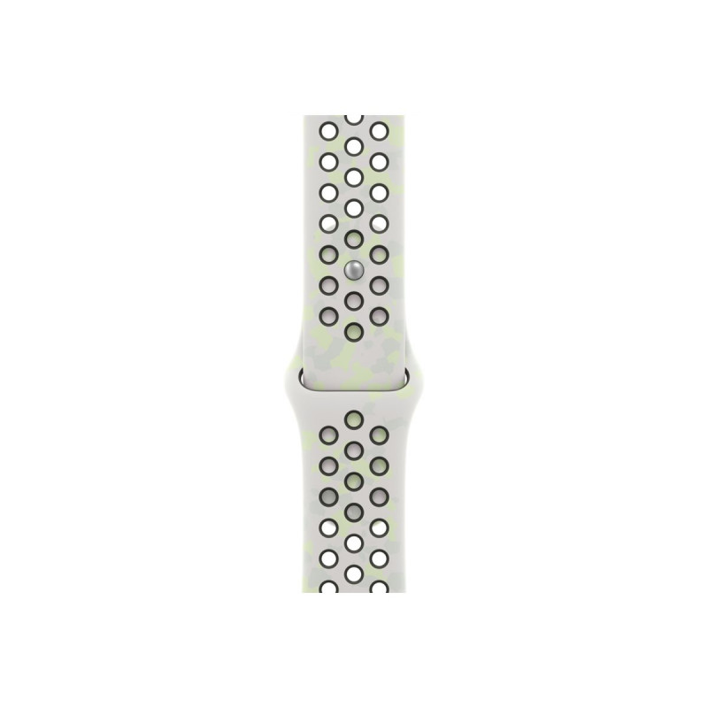 Apple Nike Sport Band pasek do Apple Watch 46 mm, Essential White, S/M, MKTQ4ZM/A