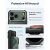 ESR Cyber Tough Kickstand MagSafe etui do Apple iPhone 17 Pro / 18 Pro, zielone